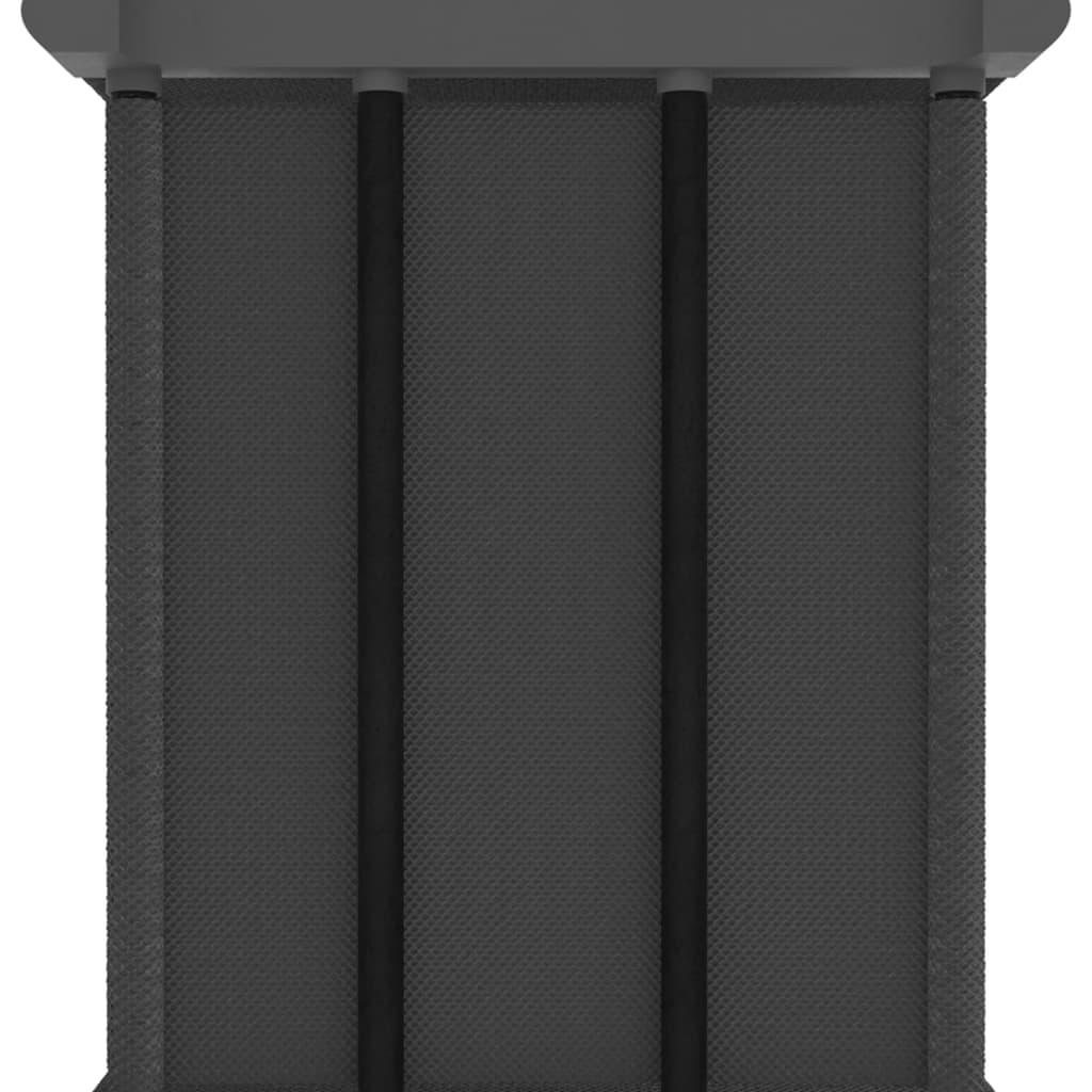 Kast met 15 vakken 103x30x175,5 cm stof grijs is nu te koop bij PeponiXL, paradijselijk wonen!