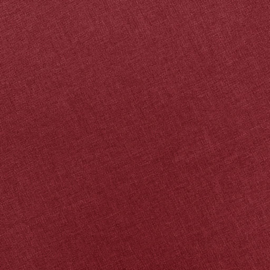 Massagestoel met voetenbankje stof wijnrood is nu te koop bij PeponiXL, paradijselijk wonen!