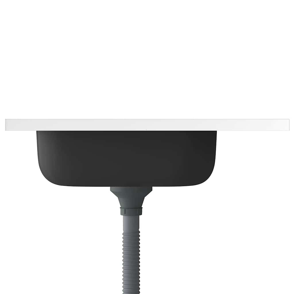 Gootsteen met afvoerset 600x600x155 mm roestvrij staal zilver is nu te koop bij PeponiXL, paradijselijk wonen!