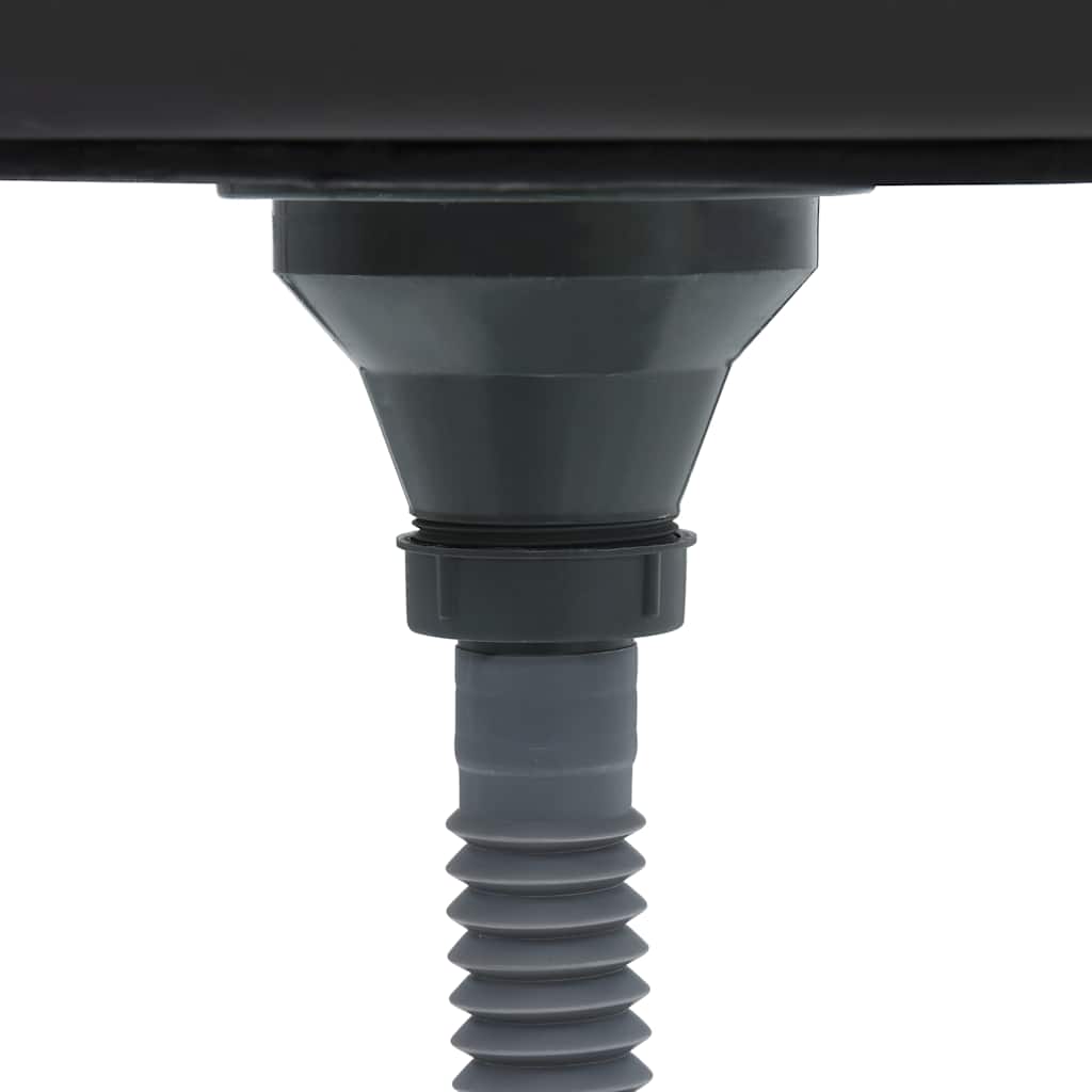 Gootsteen met afvoerset 600x600x155 mm roestvrij staal zilver is nu te koop bij PeponiXL, paradijselijk wonen!