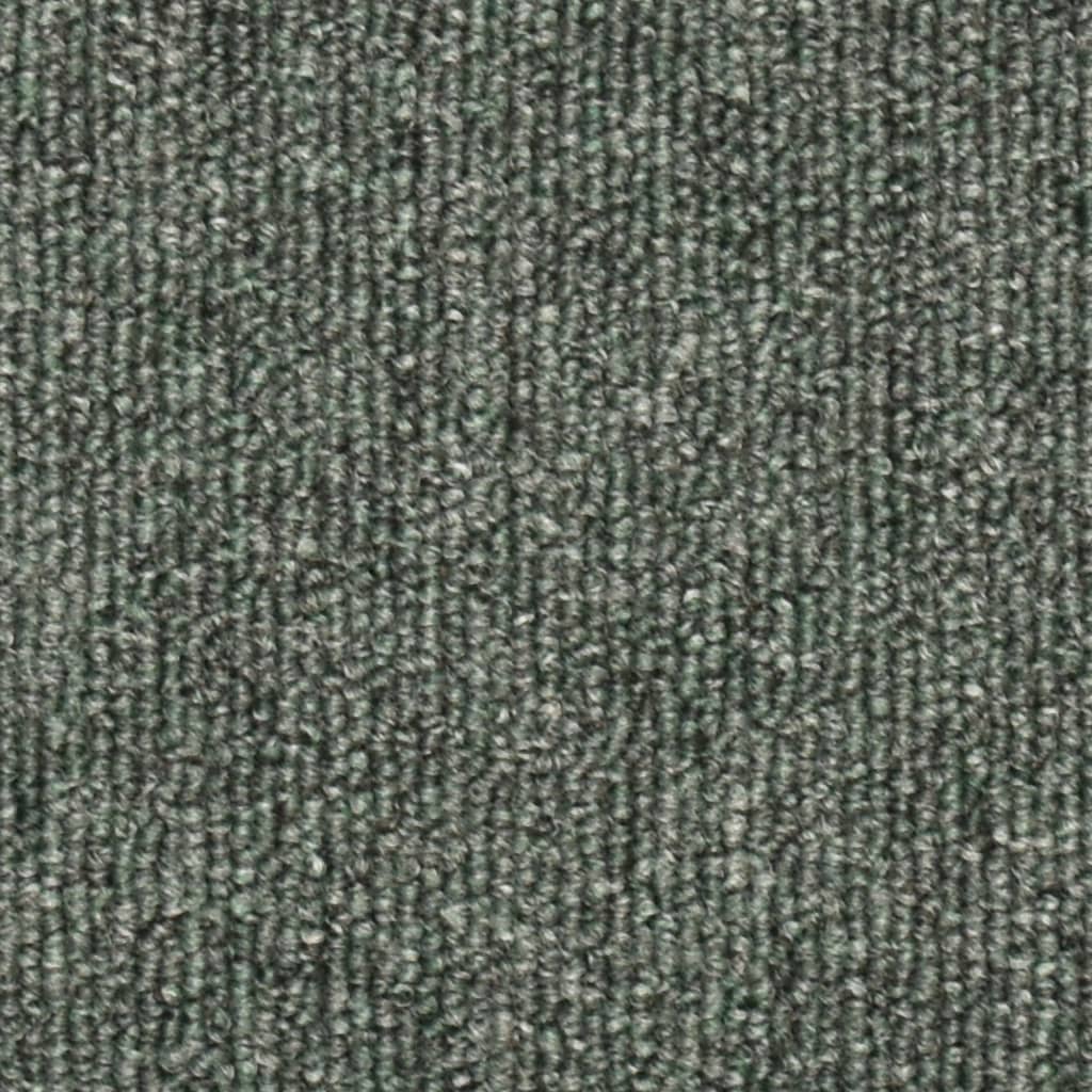 Trapmatten 15 st 56x17x3 cm Donkergroen Halfrond