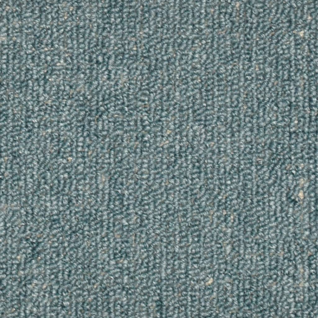 Trapmatten 15 st 56x17x3 cm Zeeblauw Halfrond