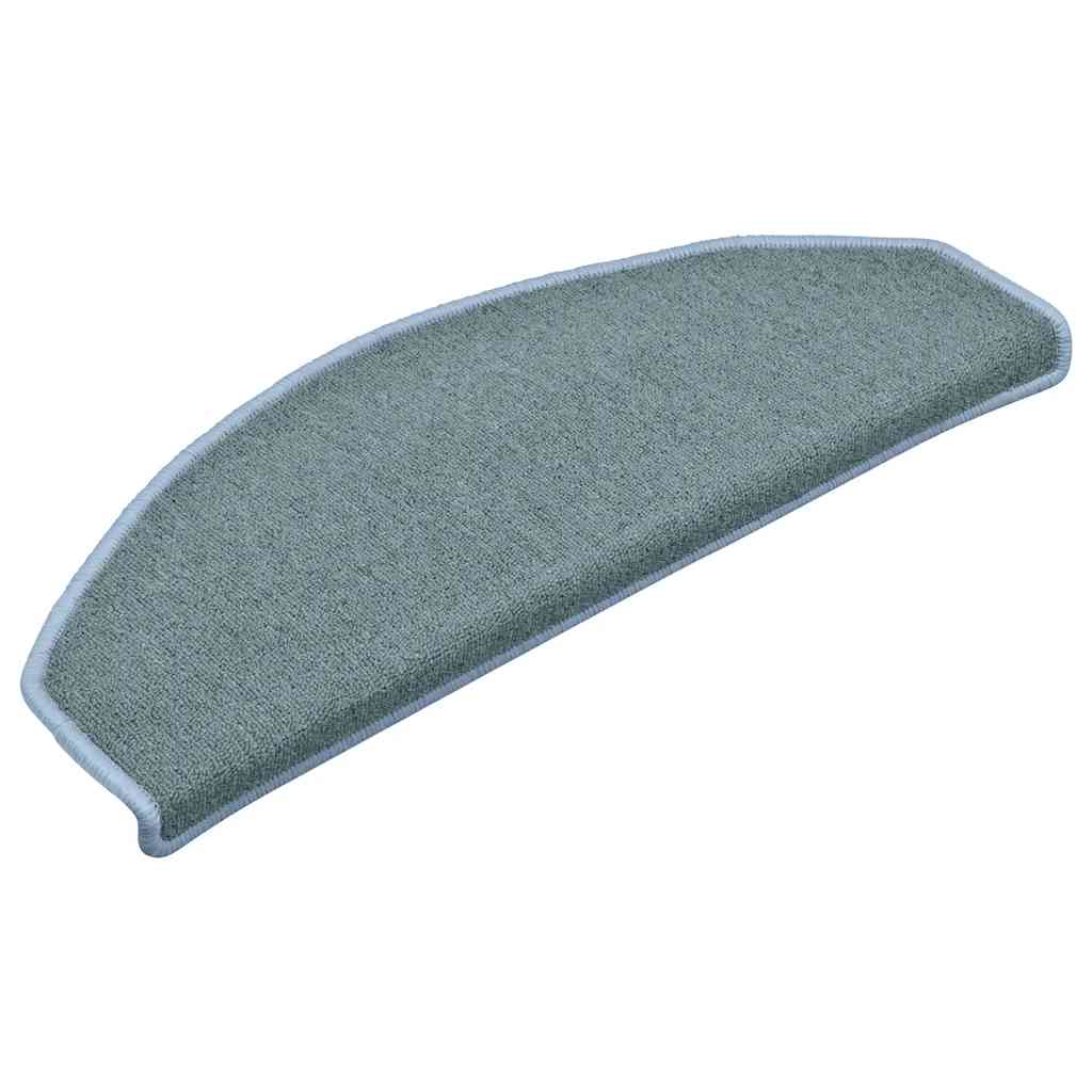 Trapmatten 15 st 65x24x4 cm Zeeblauw Halfrond Groot