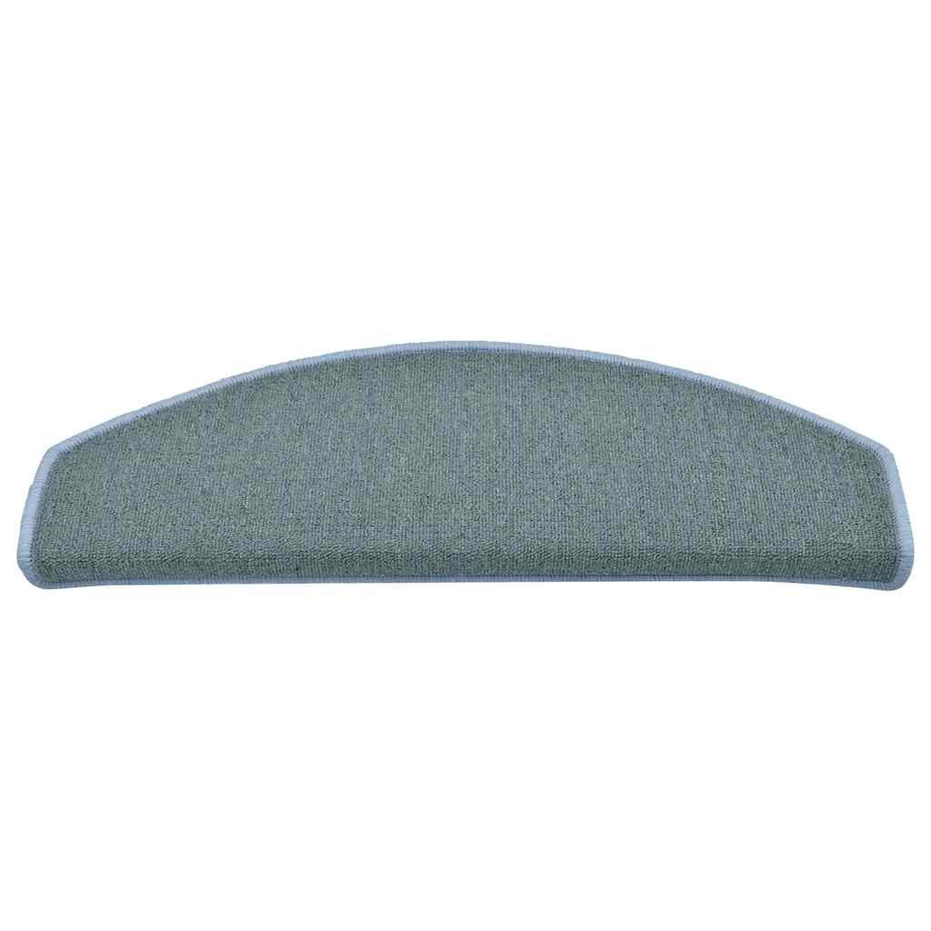 Trapmatten 15 st 65x24x4 cm Zeeblauw Halfrond Groot