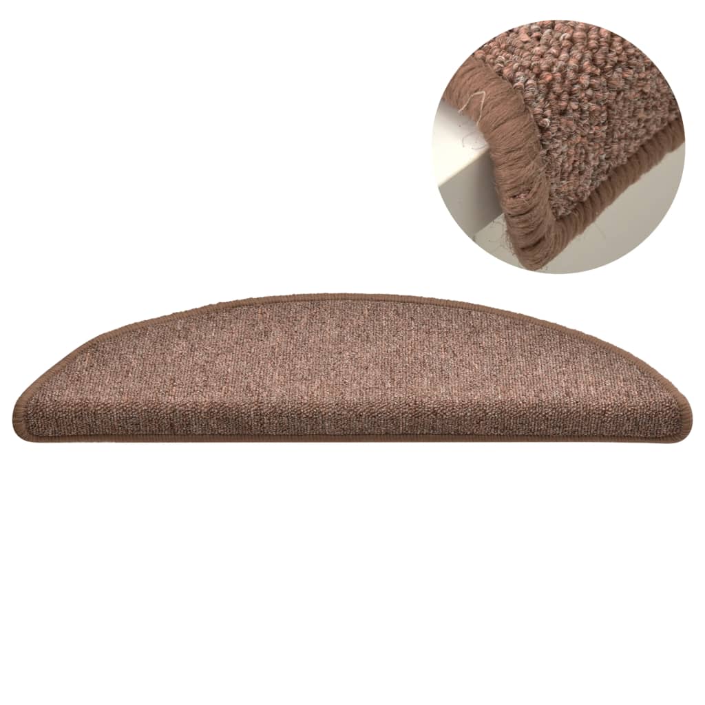 Trapmatten 15 st 56x17x3 cm bruin