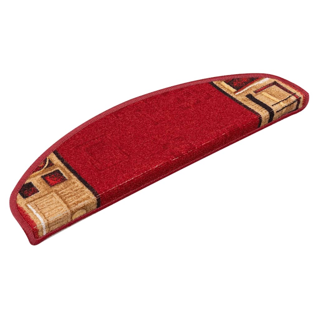 Trapmatten zelfklevend 15 st 65x21x4 cm rood is nu te koop bij PeponiXL, paradijselijk wonen!
