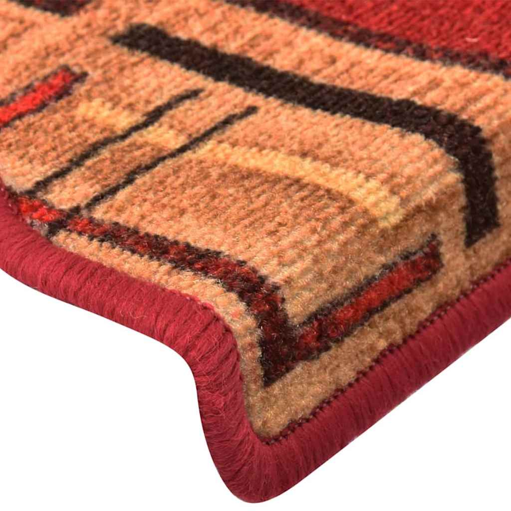 Trapmatten zelfklevend 15 st 65x21x4 cm rood is nu te koop bij PeponiXL, paradijselijk wonen!