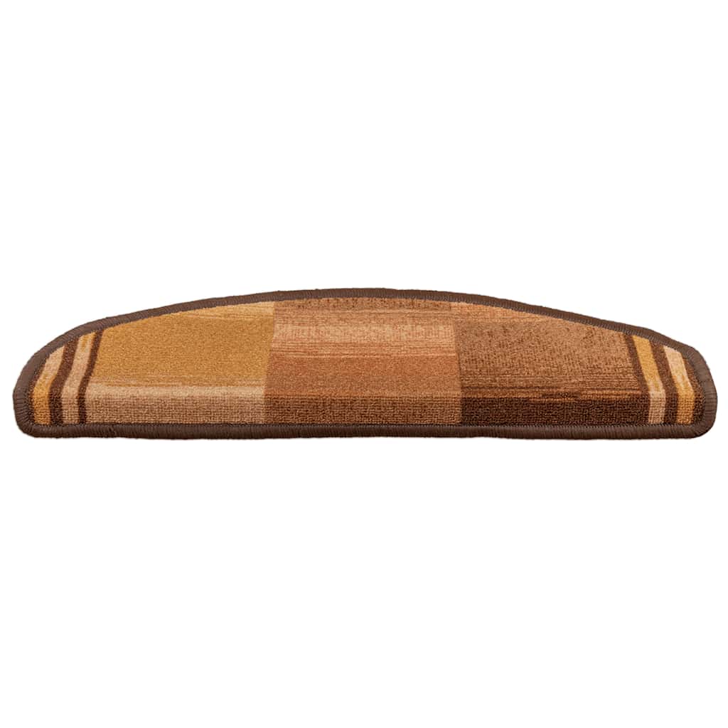 Trapmatten zelfklevend 15 st 65x21x4 cm bruin is nu te koop bij PeponiXL, paradijselijk wonen!