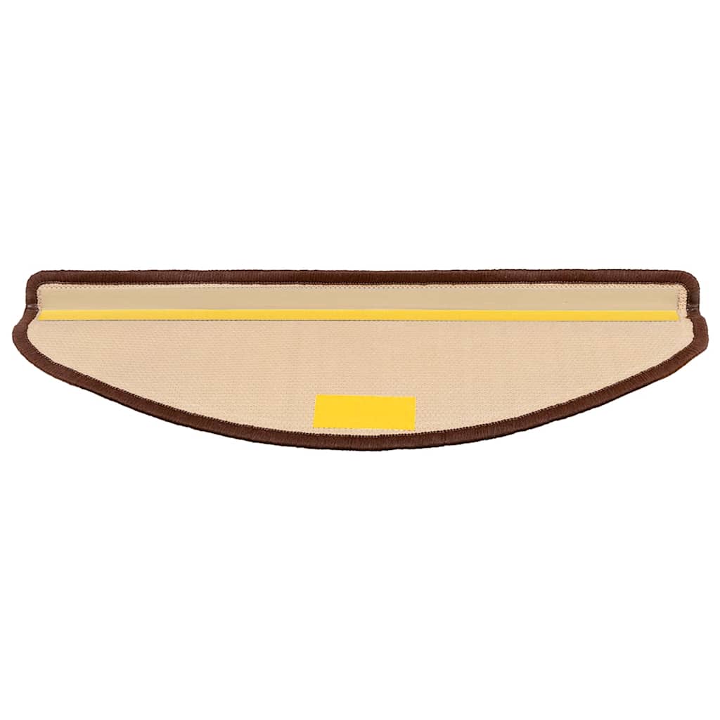 Trapmatten zelfklevend 15 st 65x21x4 cm bruin is nu te koop bij PeponiXL, paradijselijk wonen!