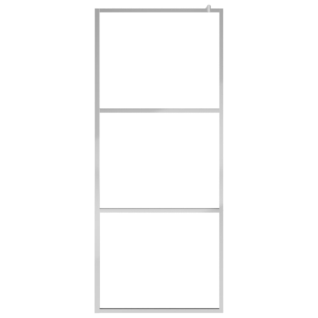 Inloopdouchewand transparant 90x195 cm ESG-glas is nu te koop bij PeponiXL, paradijselijk wonen!
