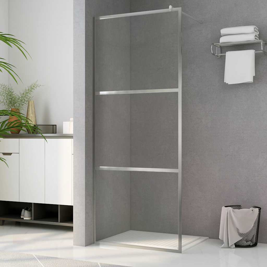 Inloopdouchewand transparant 100x195 cm ESG-glas is nu te koop bij PeponiXL, paradijselijk wonen!