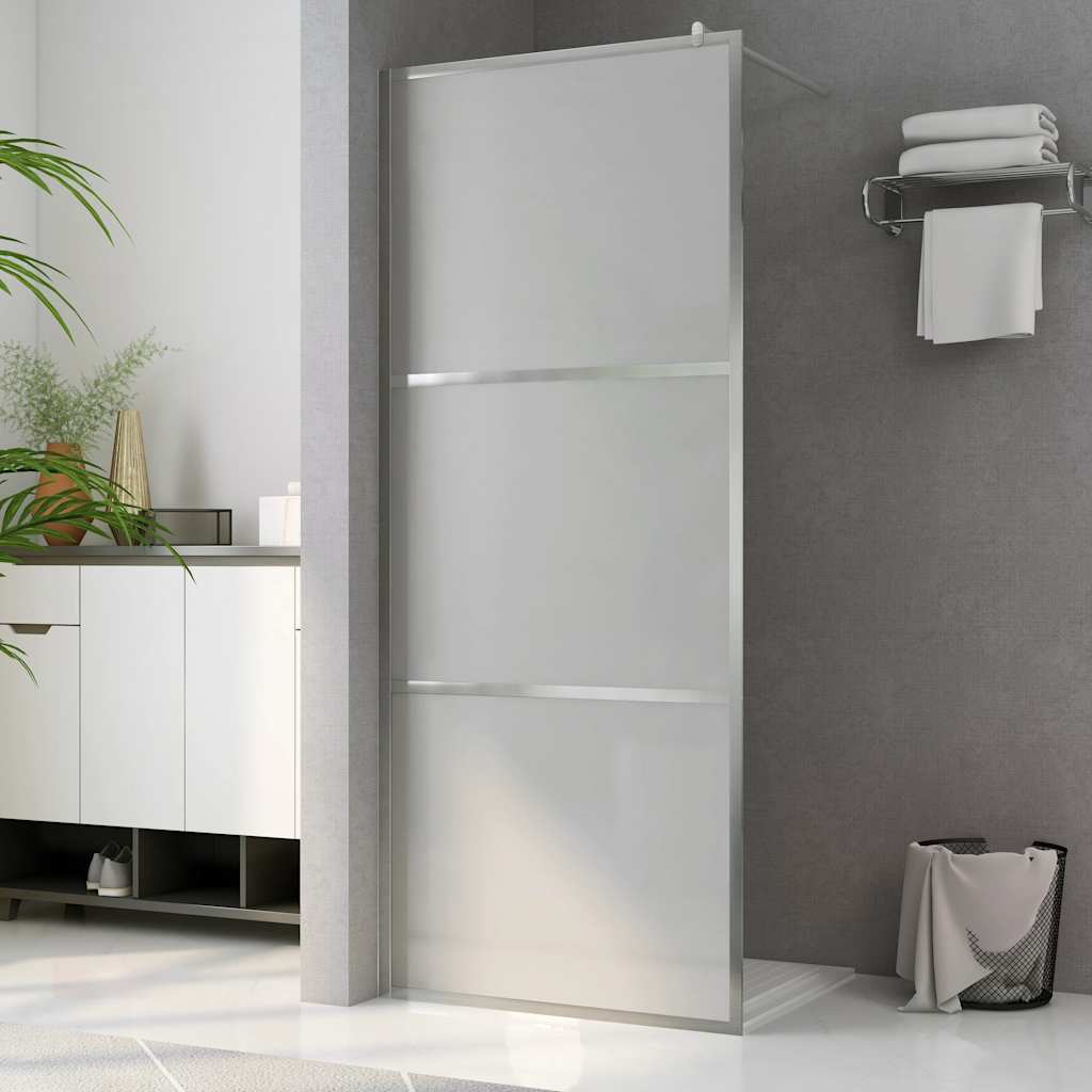 Inloopdouchewand mat 115x195 cm ESG-glas is nu te koop bij PeponiXL, paradijselijk wonen!