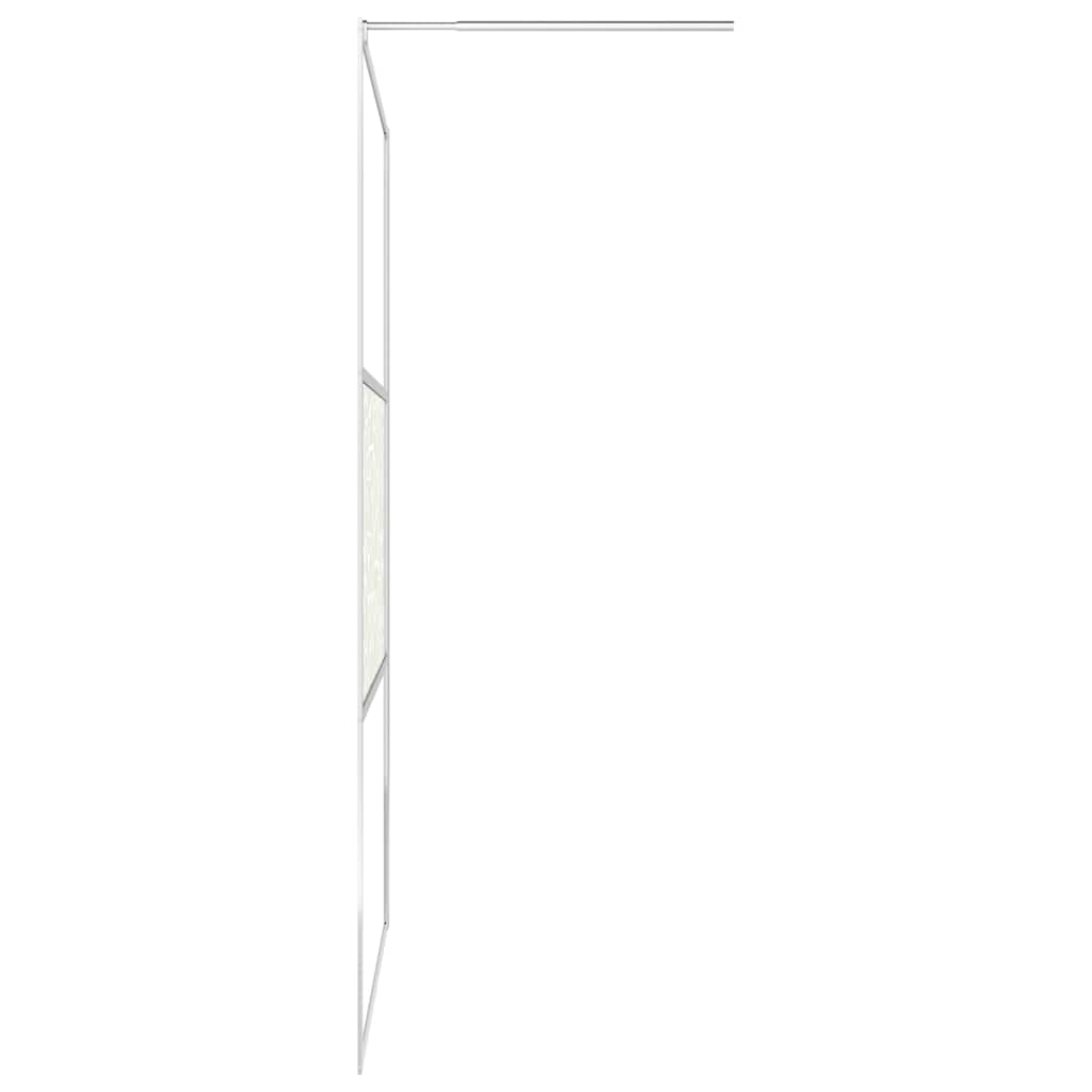 Inloopdouchewand met stenenmotief 100x195 cm ESG-glas is nu te koop bij PeponiXL, paradijselijk wonen!
