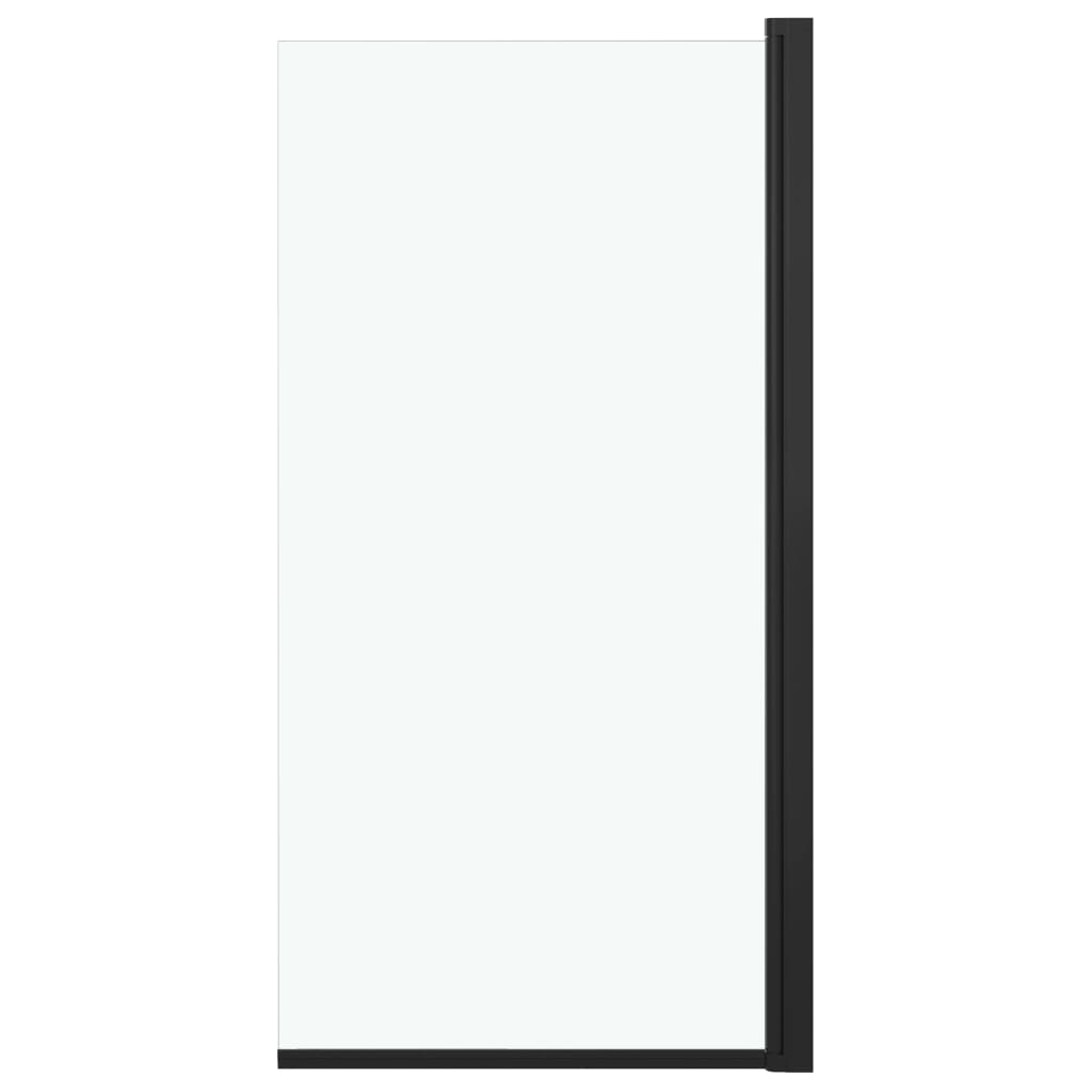 Douchewand 68x130 cm ESG zwart is nu te koop bij PeponiXL, paradijselijk wonen!