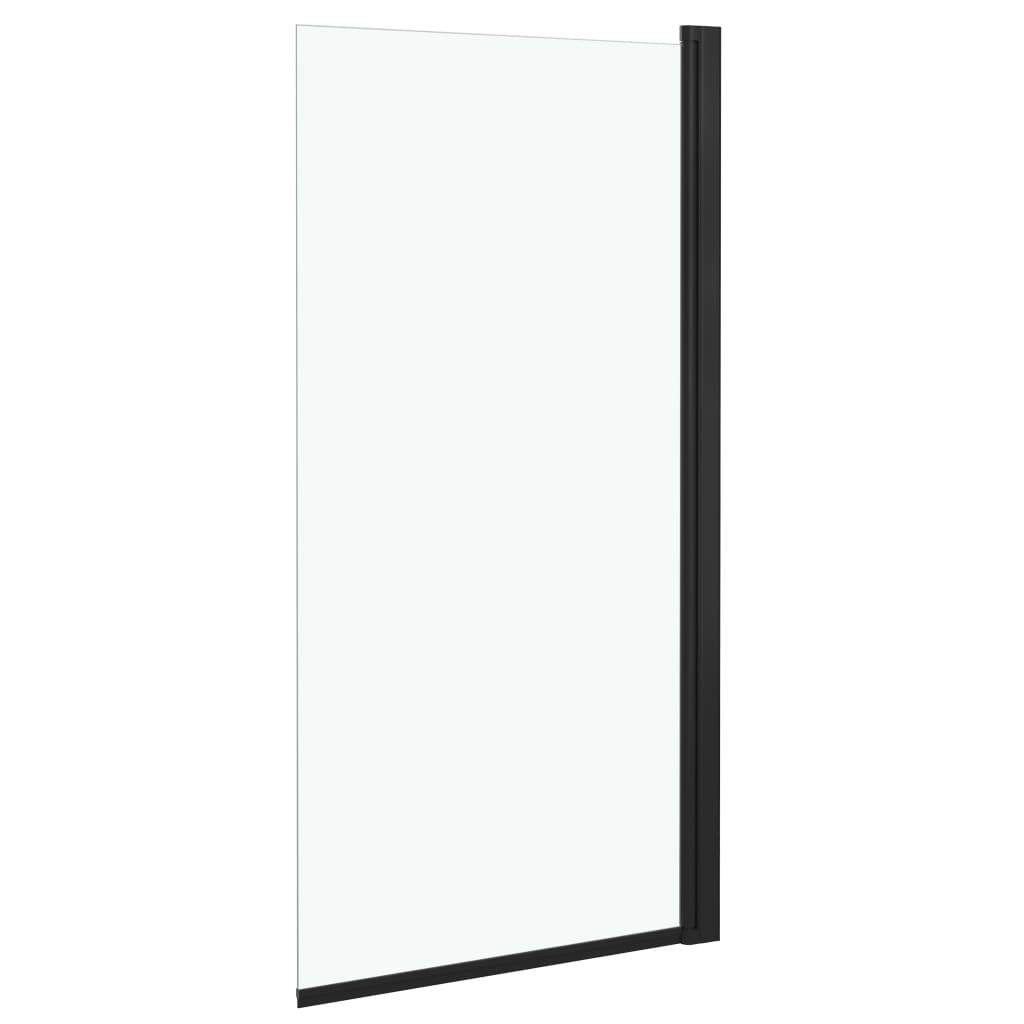 Douchewand 68x130 cm ESG zwart is nu te koop bij PeponiXL, paradijselijk wonen!