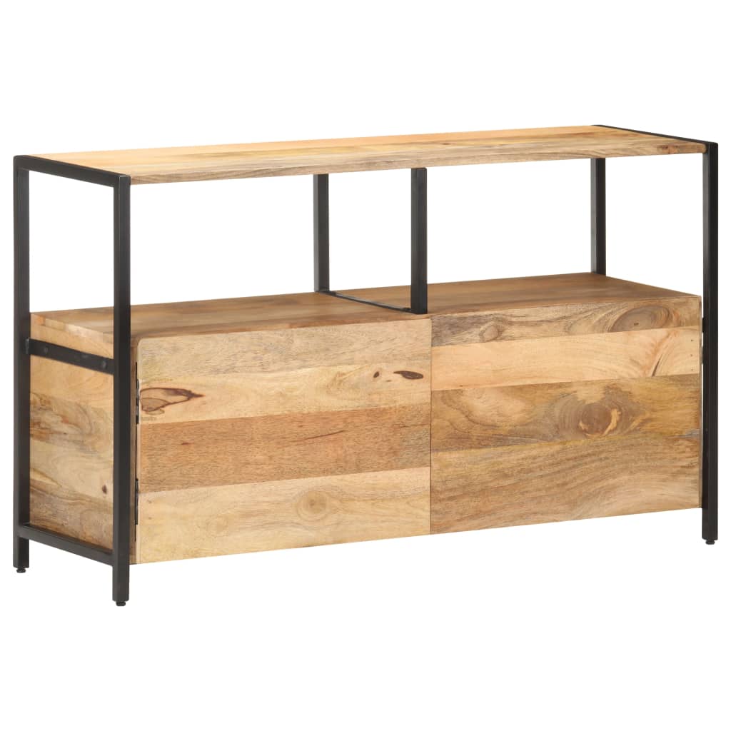 Dressoir 110x35x65 cm massief mangohout is nu te koop bij PeponiXL, paradijselijk wonen!