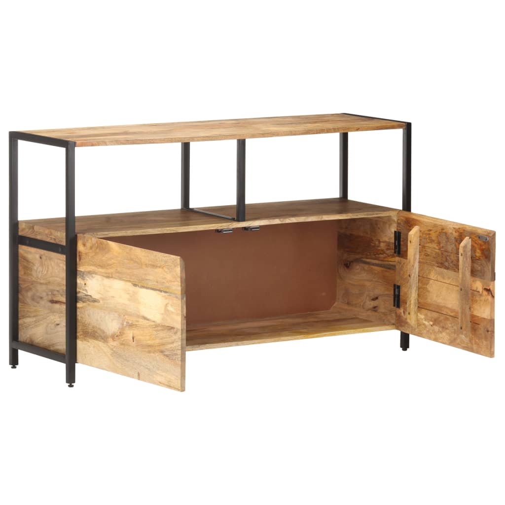 Dressoir 110x35x65 cm massief mangohout is nu te koop bij PeponiXL, paradijselijk wonen!