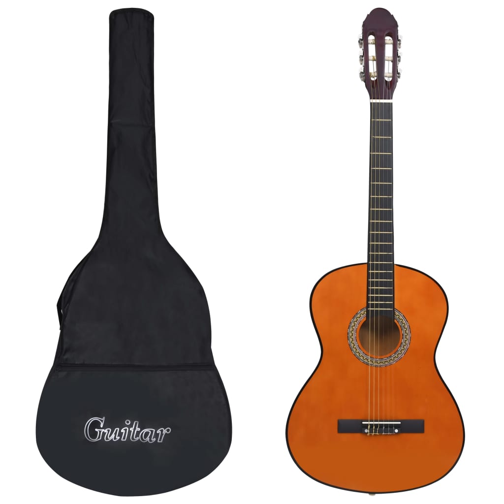 Gitaar klassiek beginner met tas 4/4 39" is nu te koop bij PeponiXL, paradijselijk wonen!