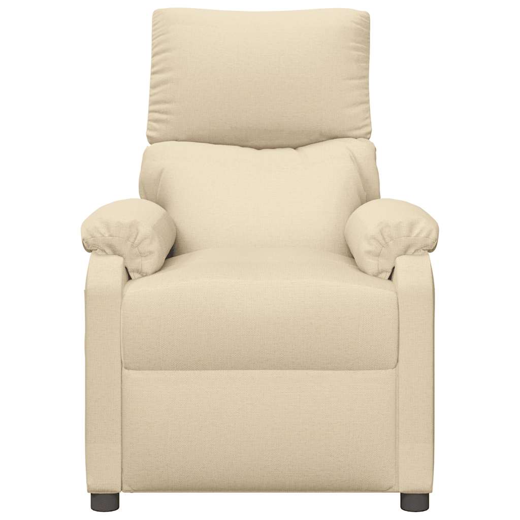 Massagestoel stof crèmekleurig is nu te koop bij PeponiXL, paradijselijk wonen!