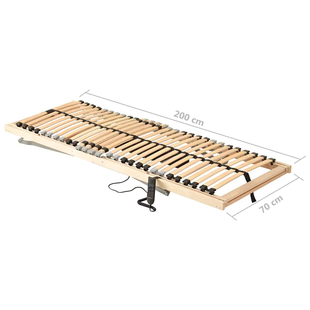 Lattenbodem met 28 latten 7 zones elektrisch 70x200 cm is nu te koop bij PeponiXL, paradijselijk wonen!