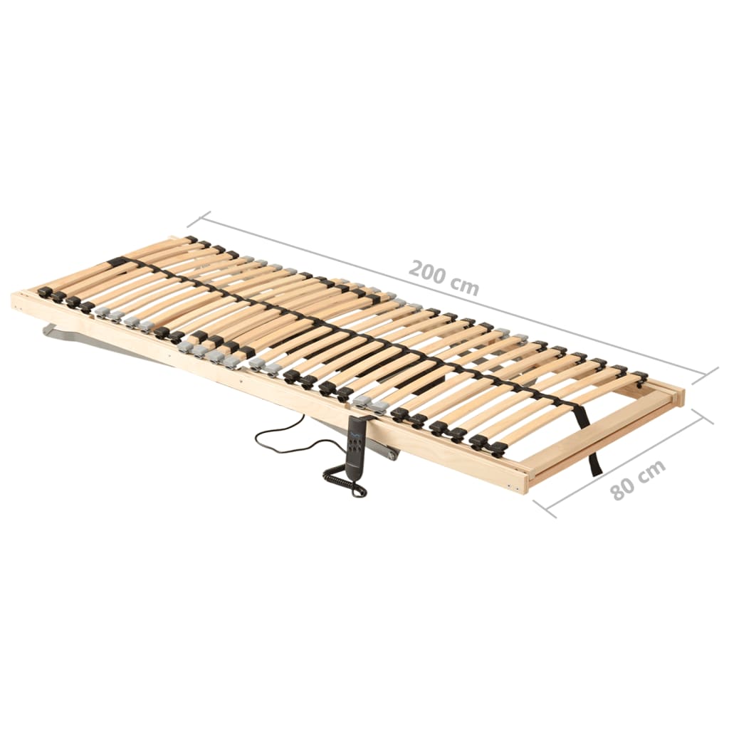 Lattenbodem met 28 latten 7 zones elektrisch 80x200 cm is nu te koop bij PeponiXL, paradijselijk wonen!