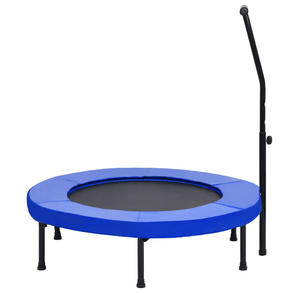 Fitnesstrampoline met handgreep en veiligheidsmat 102 cm is nu te koop bij PeponiXL, paradijselijk wonen!
