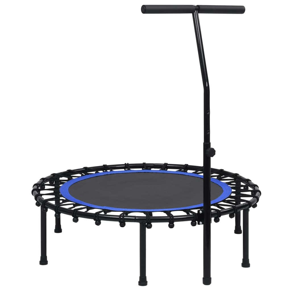 Fitnesstrampoline met handgreep en veiligheidsmat 102 cm is nu te koop bij PeponiXL, paradijselijk wonen!