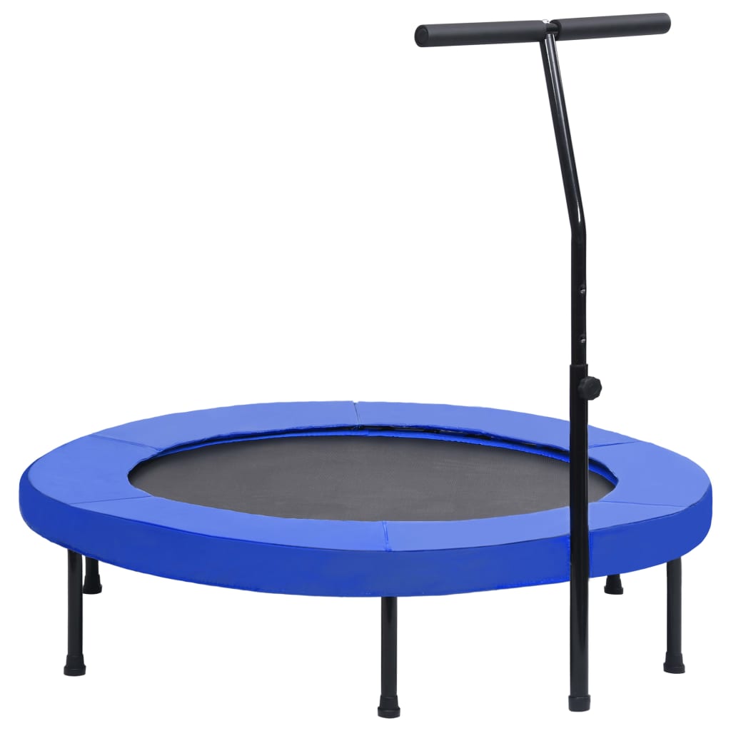 Fitnesstrampoline met handgreep en veiligheidsmat 122 cm is nu te koop bij PeponiXL, paradijselijk wonen!