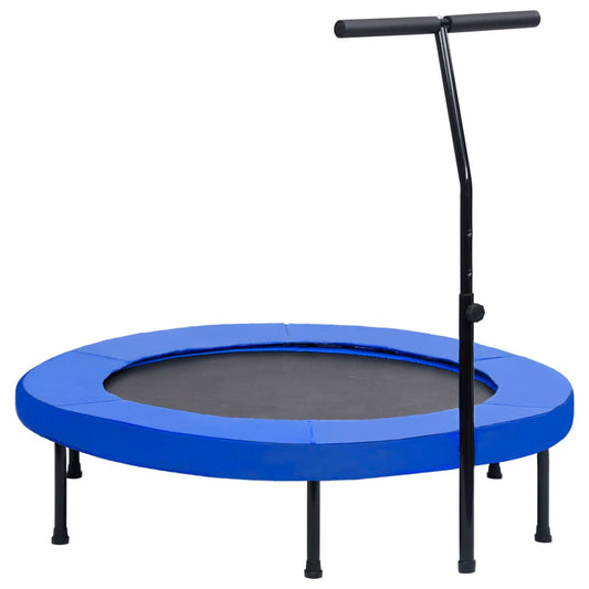Fitnesstrampoline met handgreep en veiligheidsmat 122 cm is nu te koop bij PeponiXL, paradijselijk wonen!