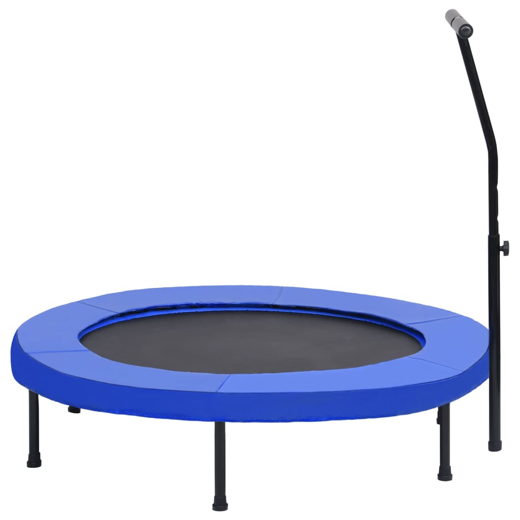 Fitnesstrampoline met handgreep en veiligheidsmat 122 cm is nu te koop bij PeponiXL, paradijselijk wonen!