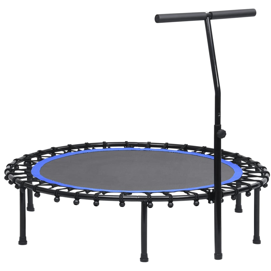 Fitnesstrampoline met handgreep en veiligheidsmat 122 cm is nu te koop bij PeponiXL, paradijselijk wonen!