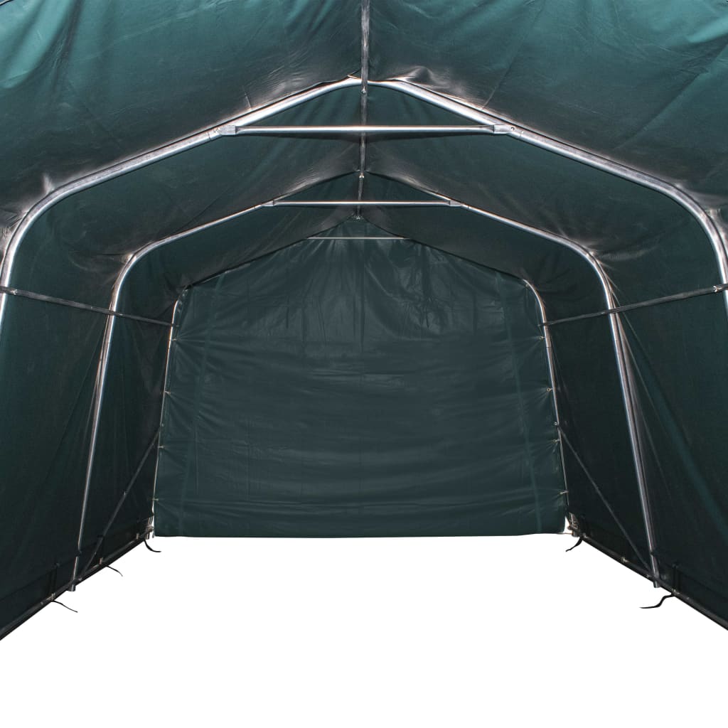 Veetent verwijderbaar 550 g/m² 3,3x8 m PVC donkergroen is nu te koop bij PeponiXL, paradijselijk wonen!