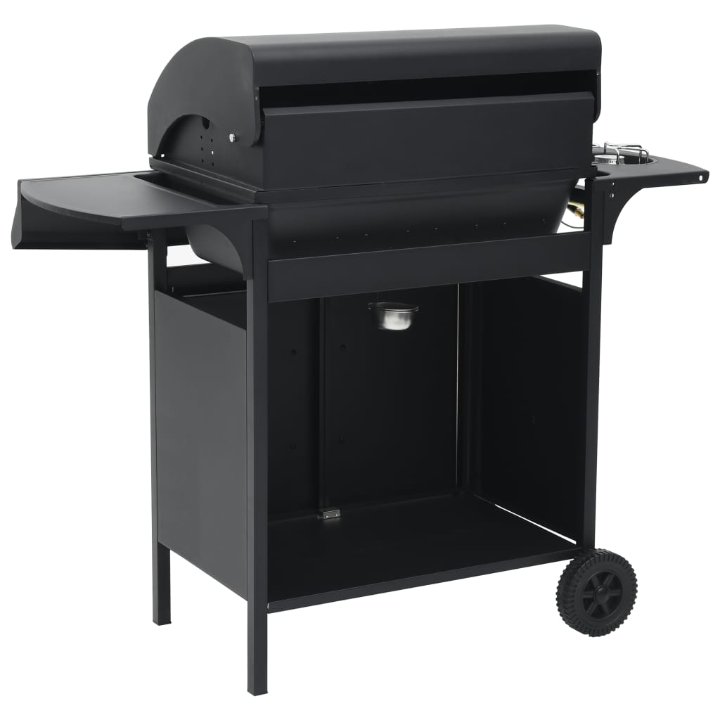 Gasbarbecue 4+1 kookzone staal zwart is nu te koop bij PeponiXL, paradijselijk wonen!