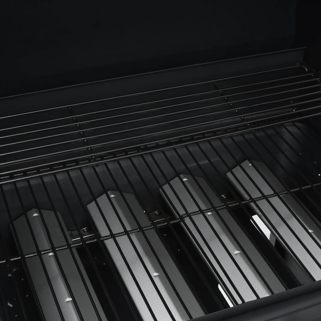 Gasbarbecue 4+1 kookzone staal zwart is nu te koop bij PeponiXL, paradijselijk wonen!