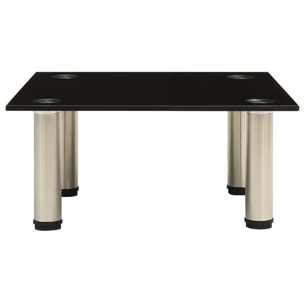Tv-meubel 40x35x17 cm gehard glas zwart is nu te koop bij PeponiXL, paradijselijk wonen!