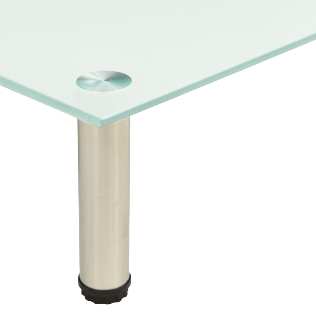 Tv-meubel 40x35x17 cm gehard glas mat is nu te koop bij PeponiXL, paradijselijk wonen!