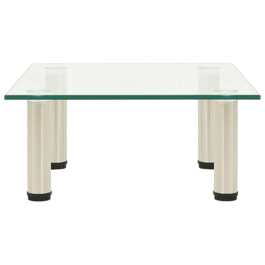 Tv-meubel 40x35x17 cm gehard glas transparant is nu te koop bij PeponiXL, paradijselijk wonen!