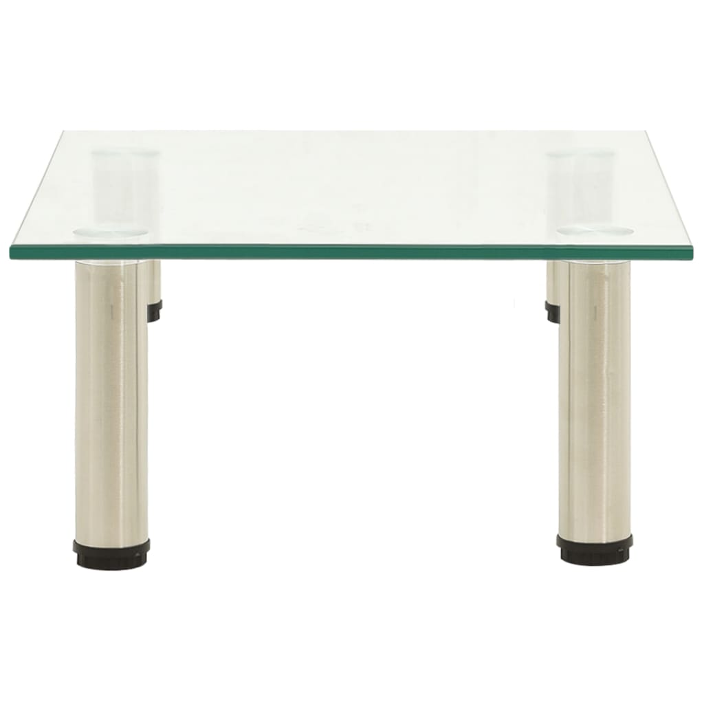 Tv-meubel 40x35x17 cm gehard glas transparant is nu te koop bij PeponiXL, paradijselijk wonen!