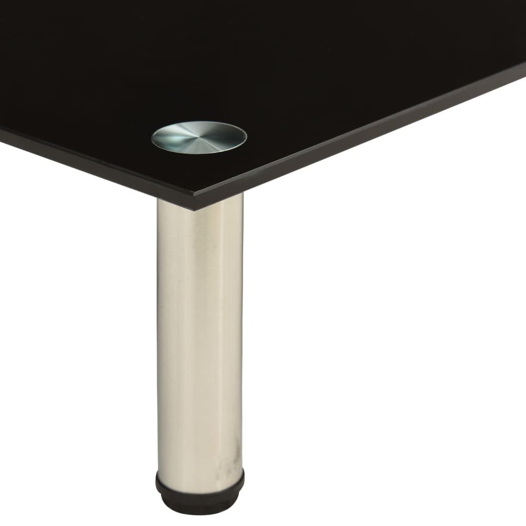 Tv-meubel 60x35x17 cm gehard glas zwart is nu te koop bij PeponiXL, paradijselijk wonen!