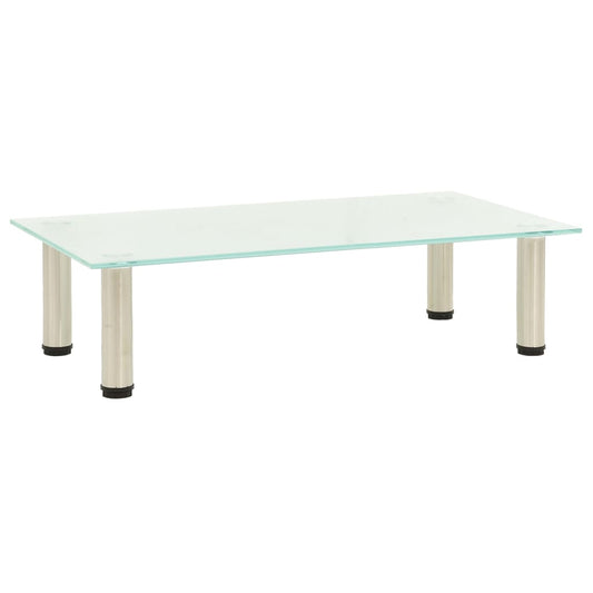 Tv-meubel 60x35x17 cm gehard glas mat is nu te koop bij PeponiXL, paradijselijk wonen!