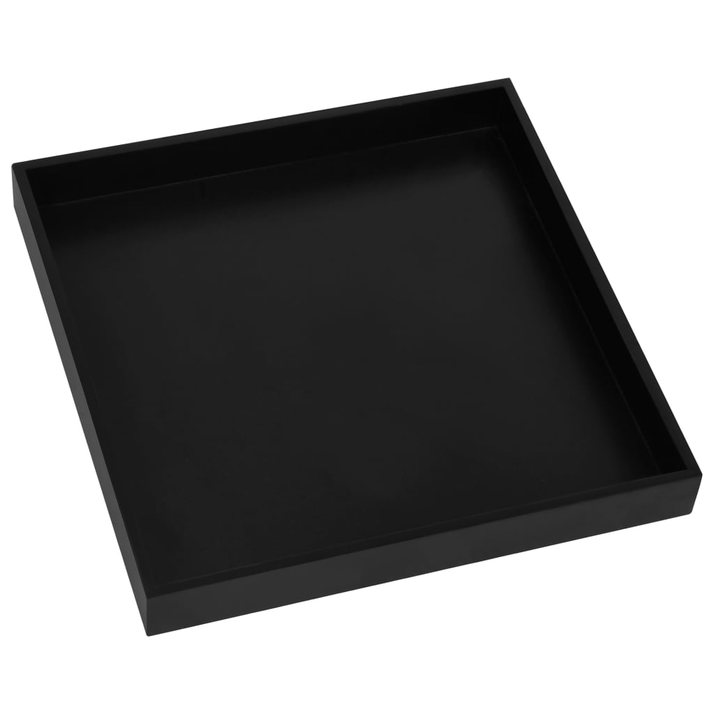 Bijzettafel 38x38x38,5 cm MDF zwart en goudkleurig is nu te koop bij PeponiXL, paradijselijk wonen!
