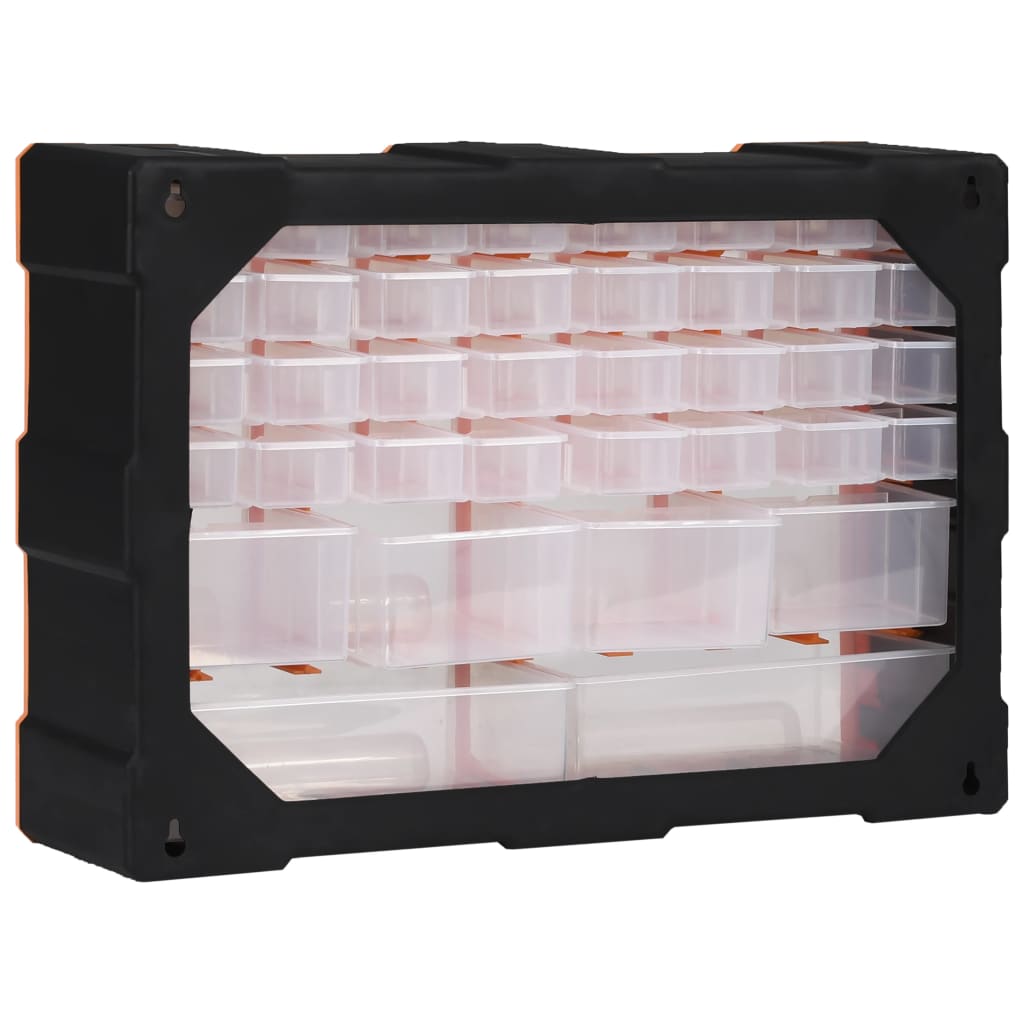 Organiser met 38 lades 52x16x37,5 cm is nu te koop bij PeponiXL, paradijselijk wonen!