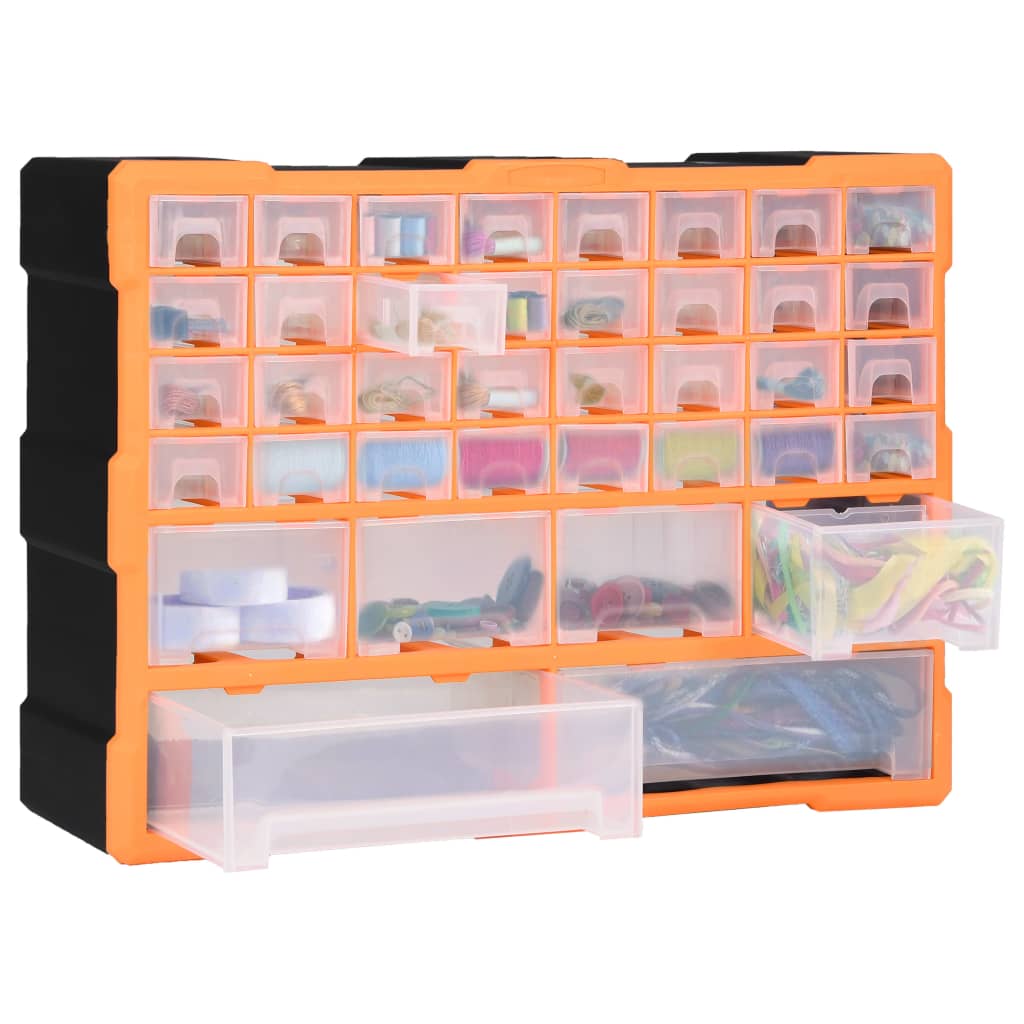 Organiser met 38 lades 52x16x37,5 cm is nu te koop bij PeponiXL, paradijselijk wonen!