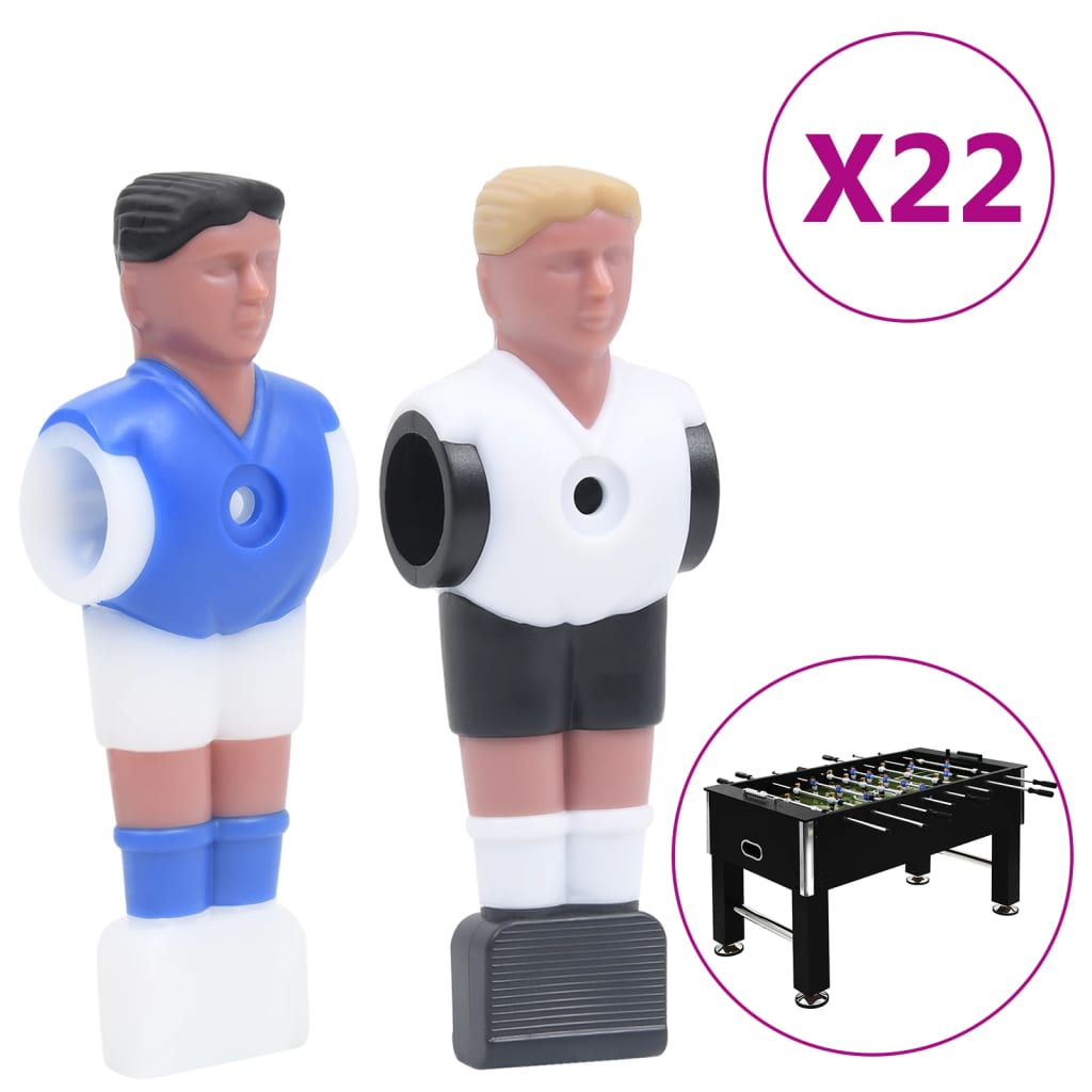 Tafelvoetbalspelers voor 15,9 mm staaf 22 st is nu te koop bij PeponiXL, paradijselijk wonen!