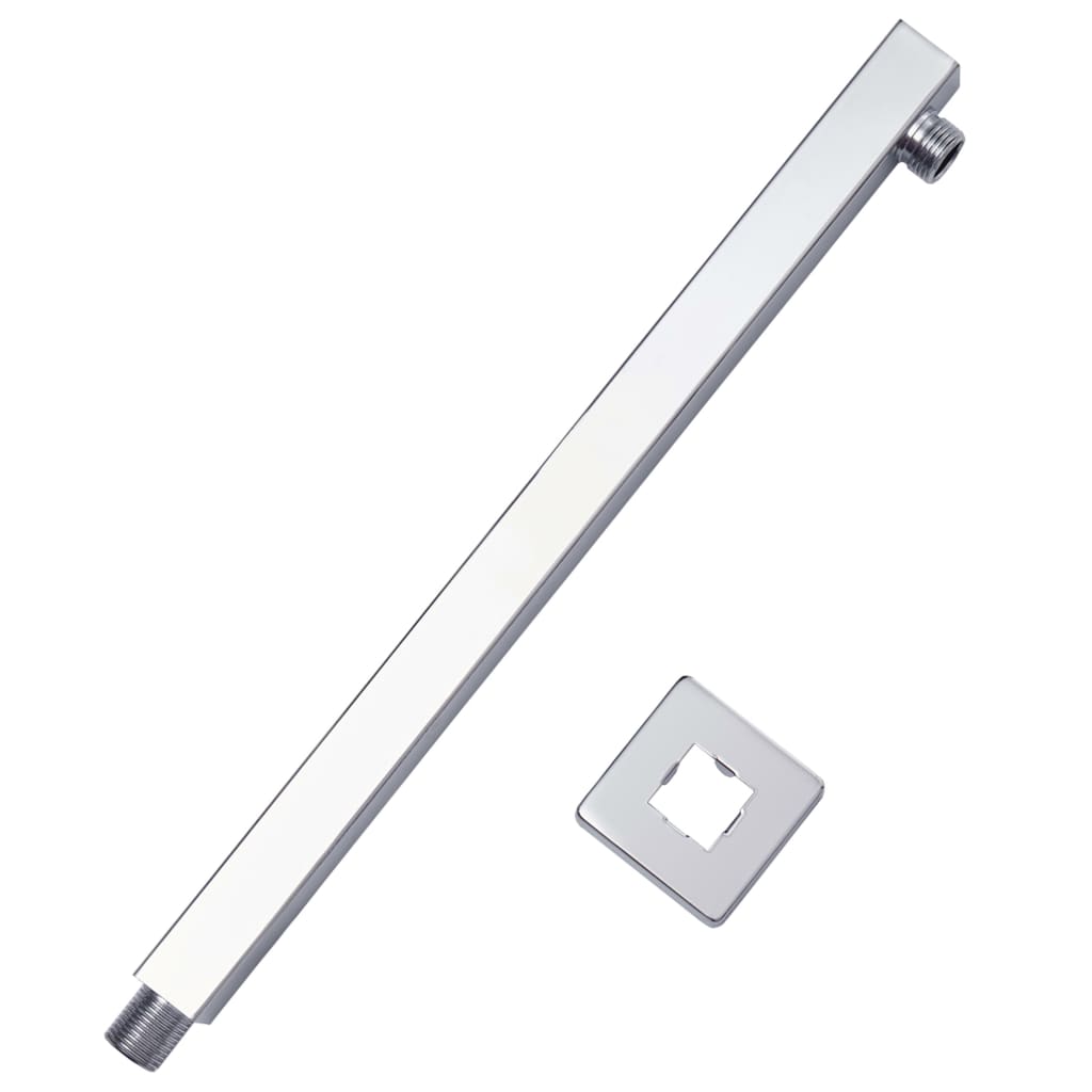 Douchearm vierkant 40 cm roestvrij staal 201 zilverkleurig is nu te koop bij PeponiXL, paradijselijk wonen!
