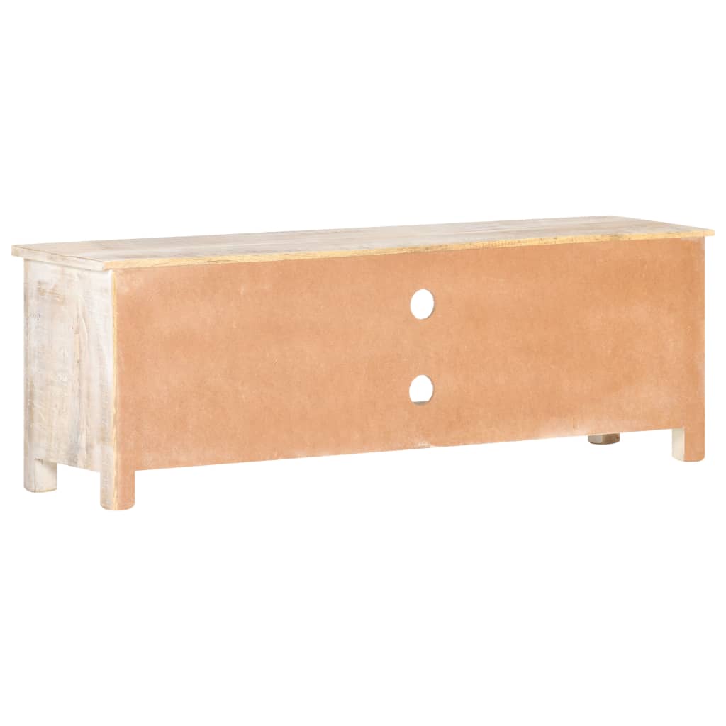 Tv-meubel 120x30x40 cm ruw acaciahout is nu te koop bij PeponiXL, paradijselijk wonen!