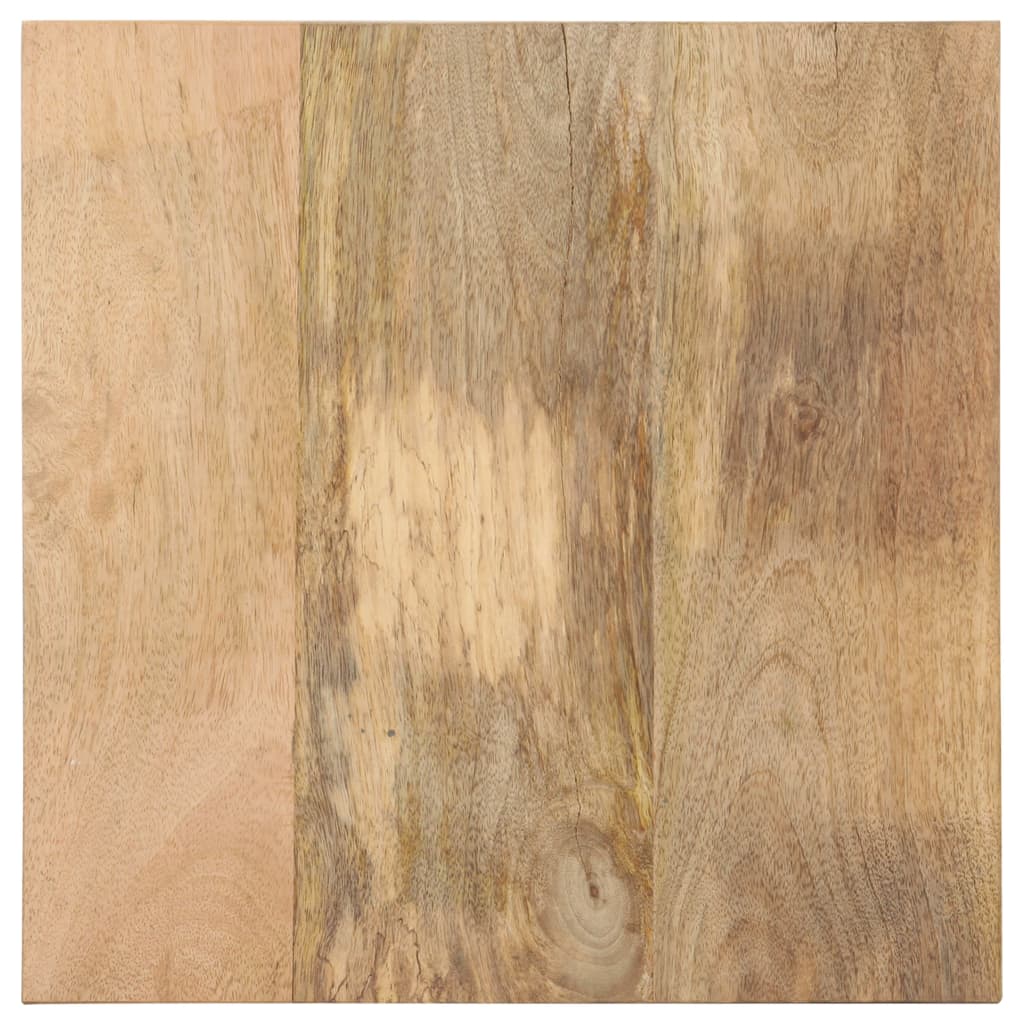 Bijzettafel 40x40x35 cm massief mangohout is nu te koop bij PeponiXL, paradijselijk wonen!