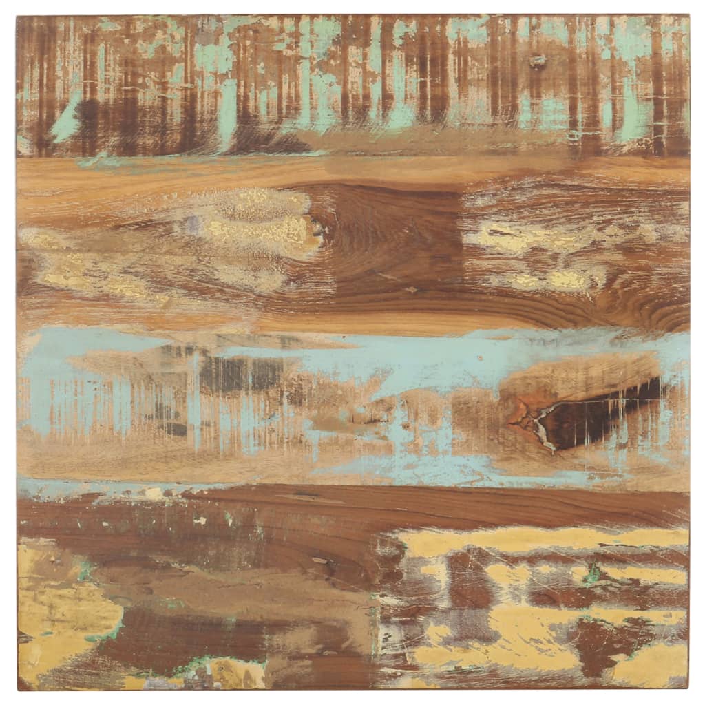 Bijzettafel 40x40x35 cm massief gerecycled hout is nu te koop bij PeponiXL, paradijselijk wonen!