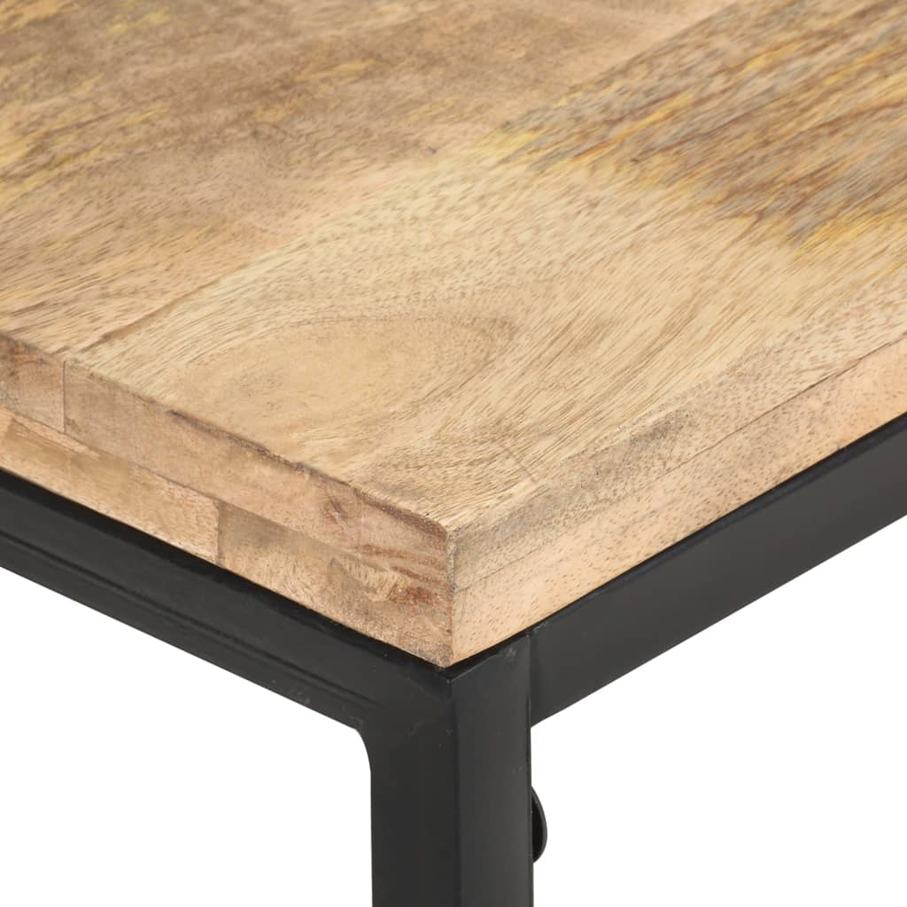Salontafel 110x60x35 cm massief mangohout is nu te koop bij PeponiXL, paradijselijk wonen!