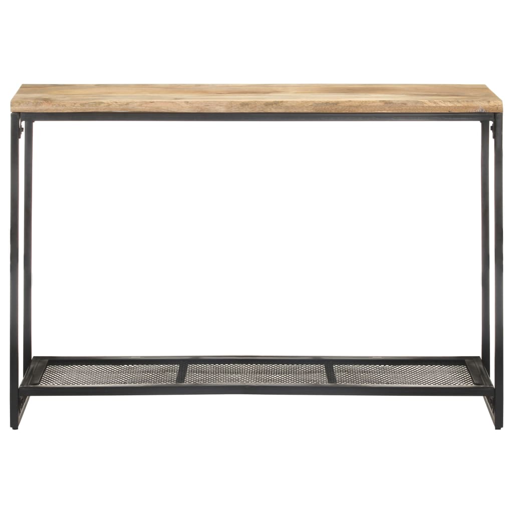 Wandtafel 110x35x75 cm massief mangohout is nu te koop bij PeponiXL, paradijselijk wonen!
